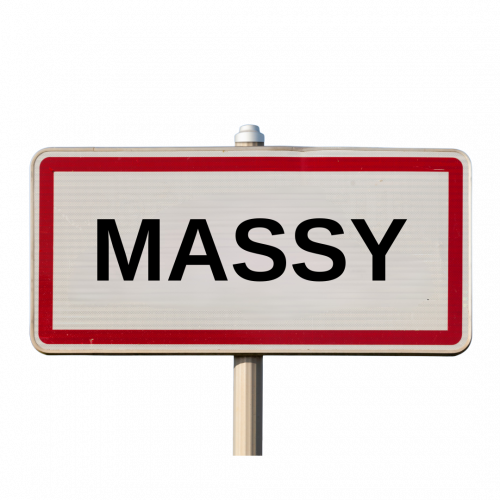 Panneau ville de massy